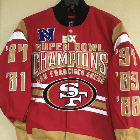 G-III Other - San Francisco 49ers 5X Championship Cotton Jacket